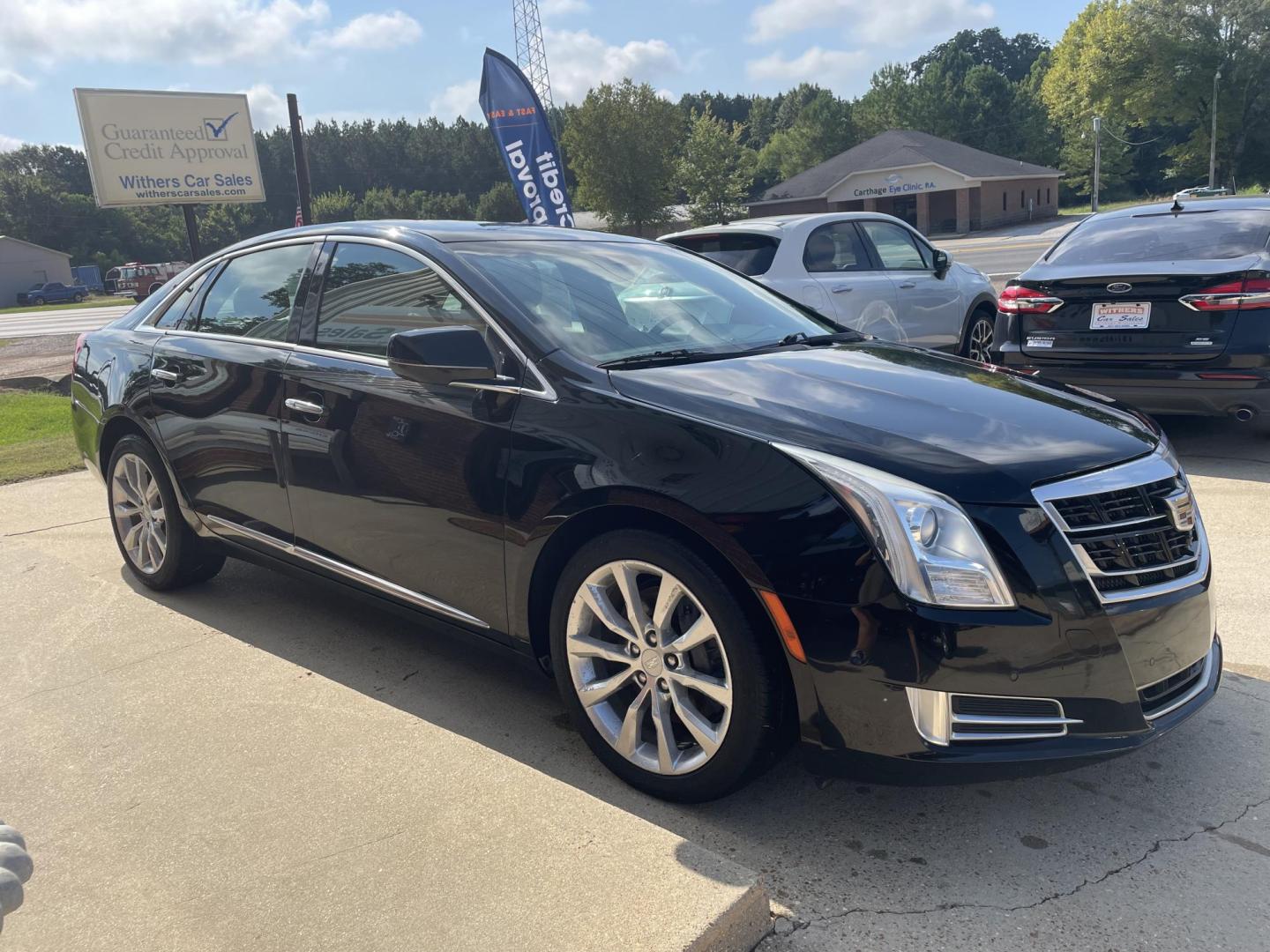 2016 Black /Beige Cadillac XTS (2G61M5S34G9) with an 3.6L engine, Auto transmission, located at 204 Hwy. 16 East, Carthage, MS, 39051, (601) 267-7277, 0.000000, 0.000000 - Photo#1