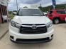 2015 White /Black Toyota Highlander LE FWD I4 (5TDZARFH4FS) with an 2.7L L4 DOHC 16V engine, 6-Speed Automatic transmission, located at 204 Hwy. 16 East, Carthage, MS, 39051, (601) 267-7277, 0.000000, 0.000000 - Photo#2