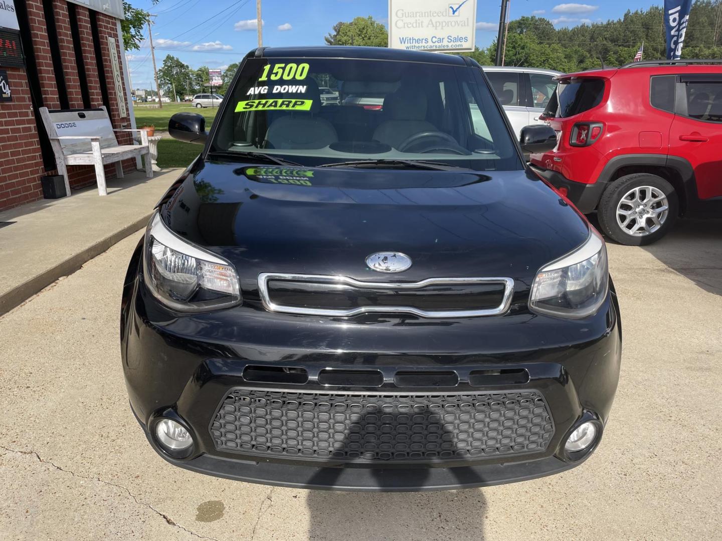 2016 Black /Black Kia Soul + (KNDJP3A58G7) with an 2.0L L4 DOHC 16V engine, 6A transmission, located at 204 Hwy. 16 East, Carthage, MS, 39051, (601) 267-7277, 0.000000, 0.000000 - Photo#2