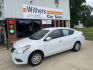 2017 White /Gray Nissan Versa 1.6 S 4A (3N1CN7AP5HL) with an 1.6L L4 DOHC 16V engine, 4A transmission, located at 204 Hwy. 16 East, Carthage, MS, 39051, (601) 267-7277, 0.000000, 0.000000 - Photo#0