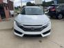2018 White /Black Honda Civic LX Sedan CVT (2HGFC2F54JH) with an 2.0L L4 DOHC 16V engine, CVT transmission, located at 204 Hwy. 16 East, Carthage, MS, 39051, (601) 267-7277, 0.000000, 0.000000 - Photo#2