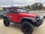 2015 Red /Black Jeep Wrangler Sport 4WD (1C4AJWAG8FL) with an 3.6L V6 DOHC 24V FFV engine, Auto transmission, located at 204 Hwy. 16 East, Carthage, MS, 39051, (601) 267-7277, 0.000000, 0.000000 - Photo#1