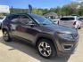 2018 Gray /Black Jeep Compass Limited 4WD (3C4NJDCB4JT) with an 2.4L L4 DOHC 16V engine, CVT transmission, located at 204 Hwy. 16 East, Carthage, MS, 39051, (601) 267-7277, 0.000000, 0.000000 - Photo#1