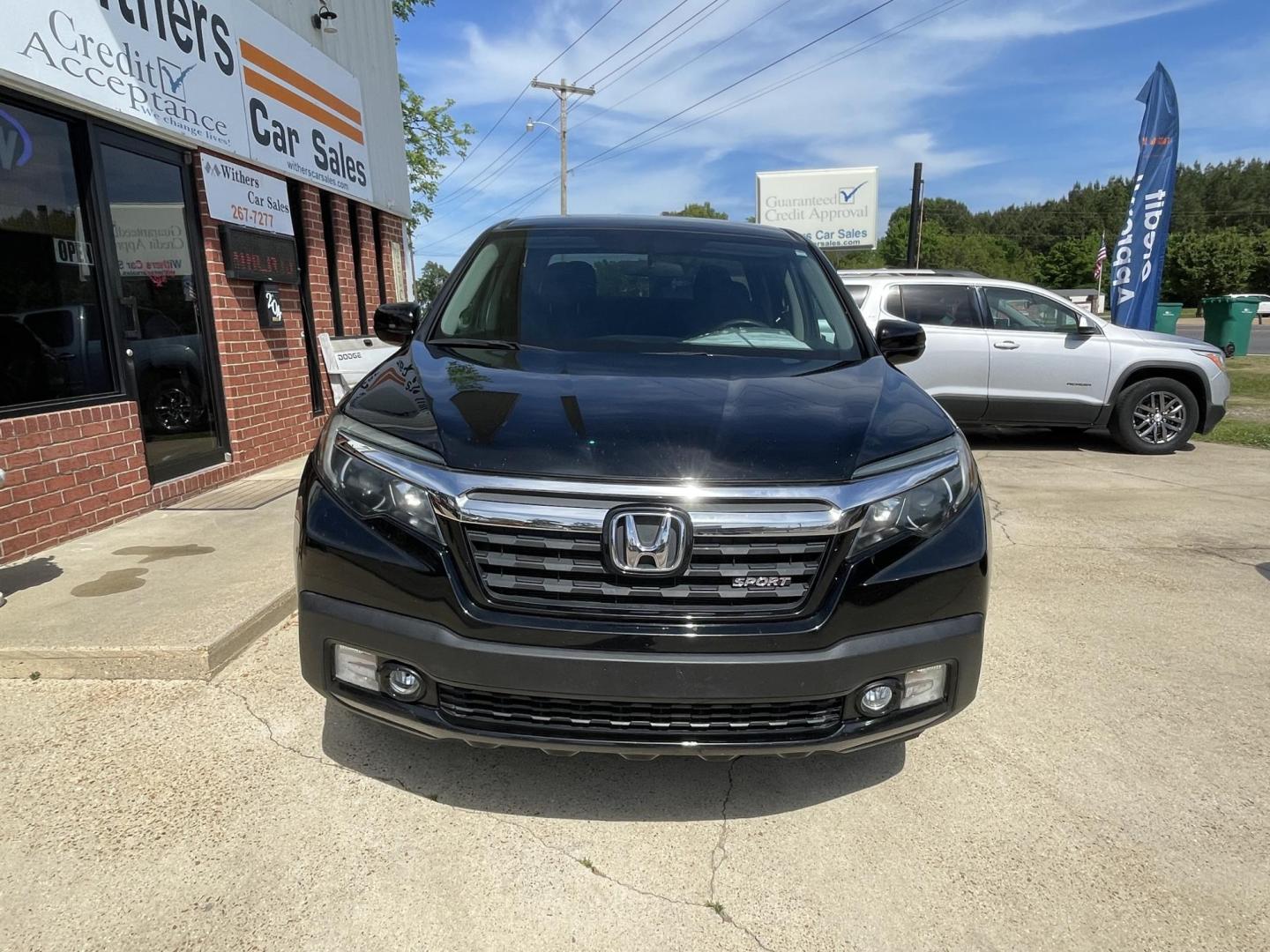 2019 Black /Gray Honda Ridgeline Sport AWD (5FPYK3F1XKB) with an 3.5L V6 SOHC 24V engine, 6A transmission, located at 204 Hwy. 16 East, Carthage, MS, 39051, (601) 267-7277, 0.000000, 0.000000 - Photo#1