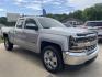 2019 Silver /Black Chevrolet Silverado 1500 Work Truck Double Cab 2WD (2GCRCPEC0K1) with an 5.3L V8 OHV 16V engine, 6A transmission, located at 204 Hwy. 16 East, Carthage, MS, 39051, (601) 267-7277, 0.000000, 0.000000 - Photo#1