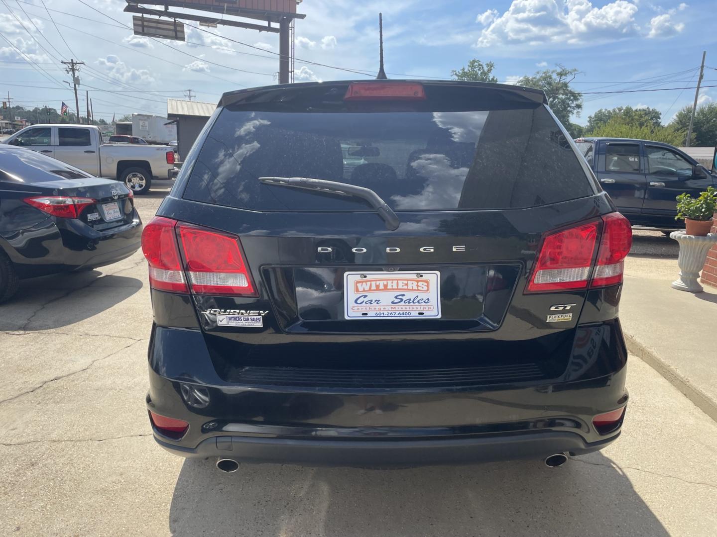 2019 Black /Black Dodge Journey GT (3C4PDCEG8KT) with an 3.6L V6 DOHC 24V engine, 6A transmission, located at 204 Hwy. 16 East, Carthage, MS, 39051, (601) 267-7277, 0.000000, 0.000000- Photo#3