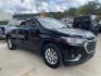 2021 Black /Black Chevrolet Traverse LT Cloth FWD (1GNERGKW8MJ) with an 3.6L V6 DOHC 24V engine, 9A transmission, located at 204 Hwy. 16 East, Carthage, MS, 39051, (601) 267-7277, 0.000000, 0.000000- Photo#1
